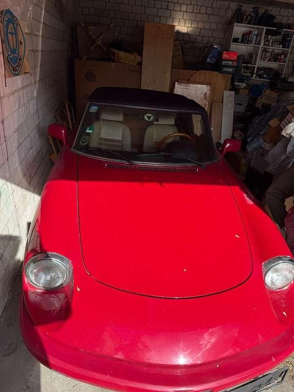 Gebraucht Alfa Romeo Spider 120 PS (88 kW) 1992 Rot Cabrio