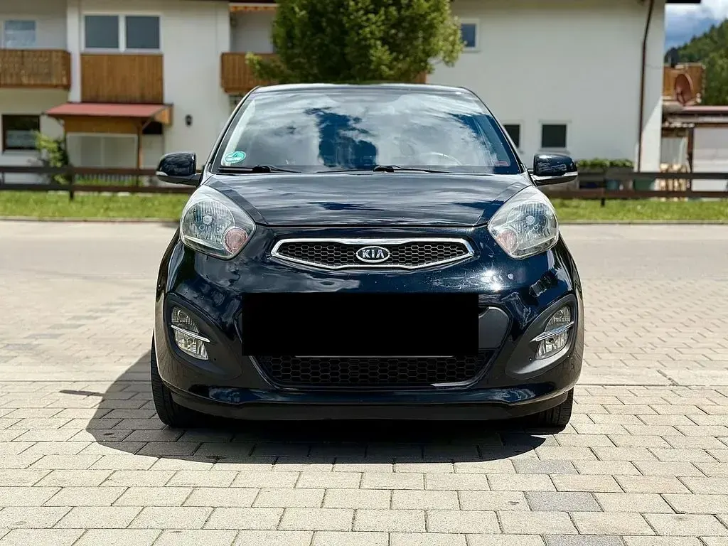 Gebraucht Kia Picanto 86 PS (63 kW) 2012 Schwarz Kleinwagen