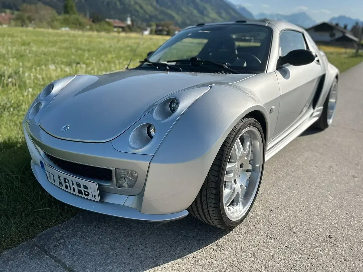 Gebraucht Smart Roadster Brabus 101 PS (74 kW) 2007 Silber Cabrio