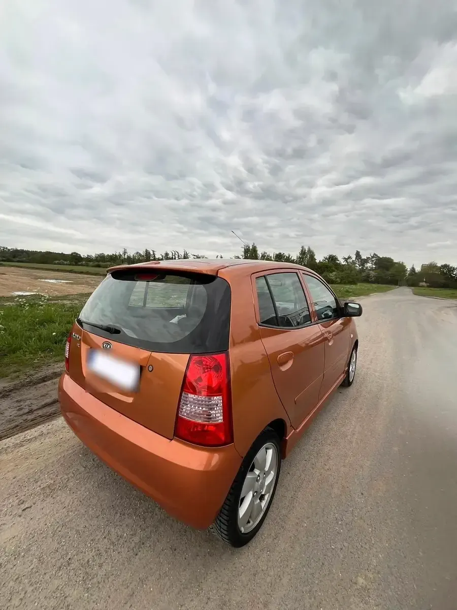 Gebraucht Kia Picanto 65 PS (47 kW) 2006 Orange Kleinwagen