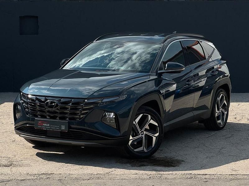 Blau Gebraucht 2022 Hyundai Tucson SUV | 31.990 € (Etwas zu teuer) - Bild 1/4