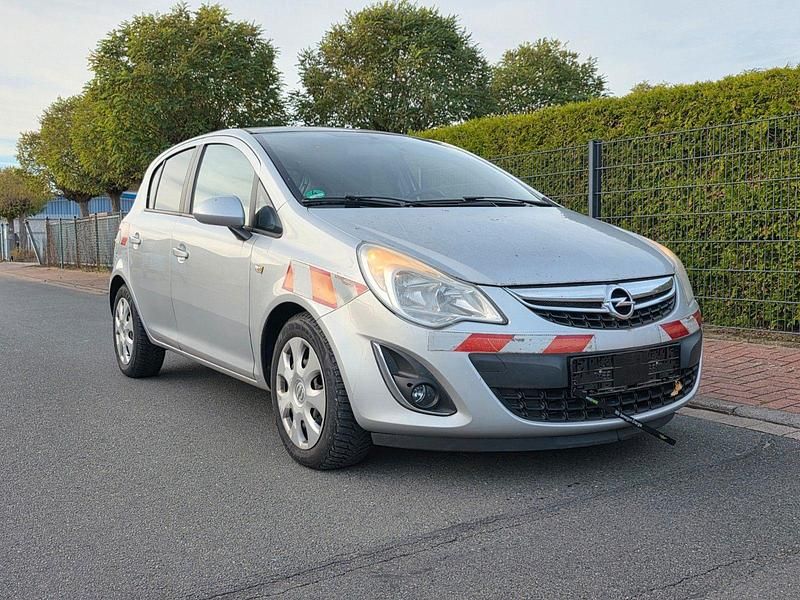 Silber Gebraucht 2012 Opel Corsa Edition Kleinwagen | 3.410 € (Guter Preis) - Bild 1/4
