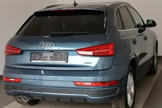Gebraucht Audi Q3 S-Line 184 PS (135 kW) 2015 Blau SUV