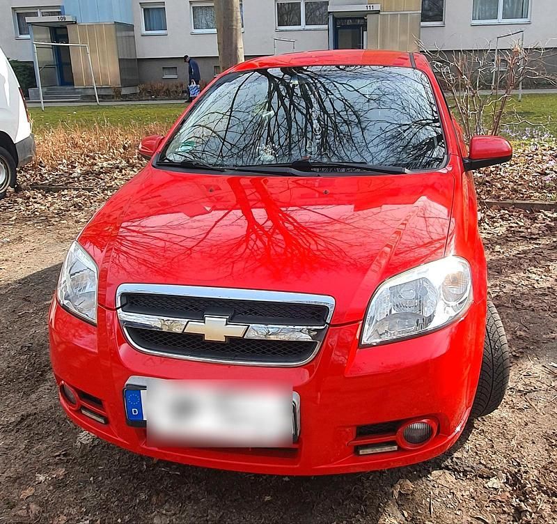 Usata Chevrolet Aveo 2006 Rosso Berlina