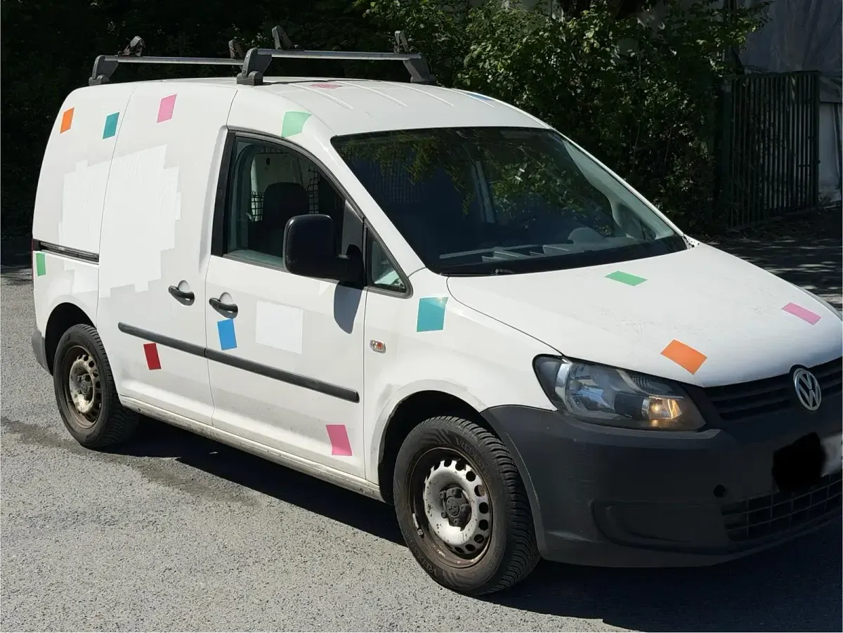 Brugt VW Caddy 75 HK (55 kW) 2012 Hvid MPV