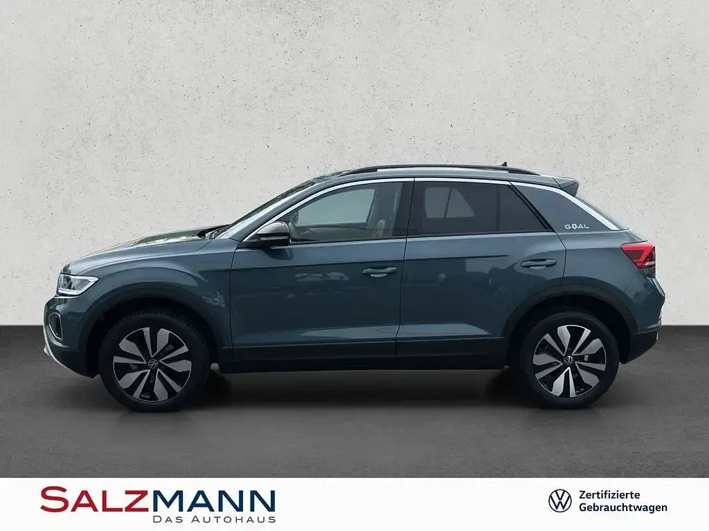 Gebraucht VW T-Roc Goal 150 PS (110 kW) 2025 Petroleum blue metallic SUV
