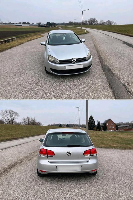 Gebraucht VW Golf VI 80 PS (58 kW) 2009 Silber Kleinwagen