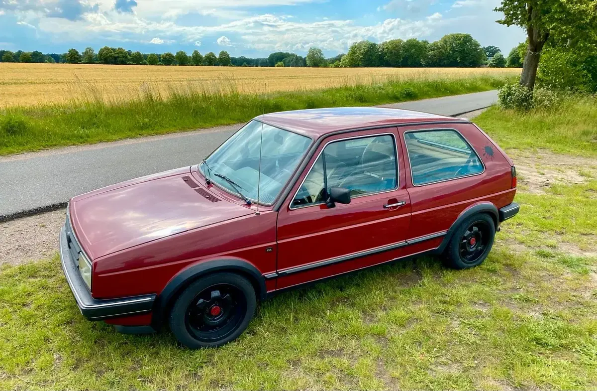 Gebraucht VW Golf II 75 PS (55 kW) 1986 Rot Kleinwagen