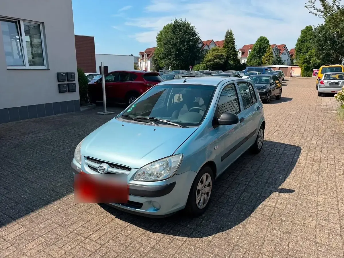 Gebraucht Hyundai Getz 67 PS (49 kW) 2008 Blau Kleinwagen