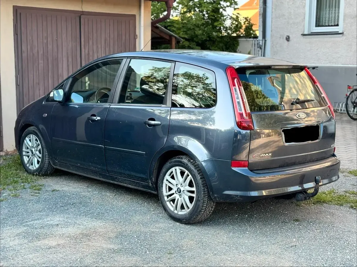 Gebraucht Ford C-MAX Ghia 116 PS (85 kW) 2009 Grau Van / Kleinbus
