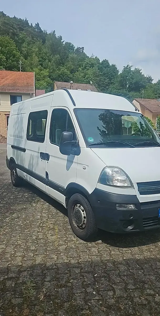 Gebraucht Opel Movano 130 PS (95 kW) 2009 Weiß Van / Kleinbus