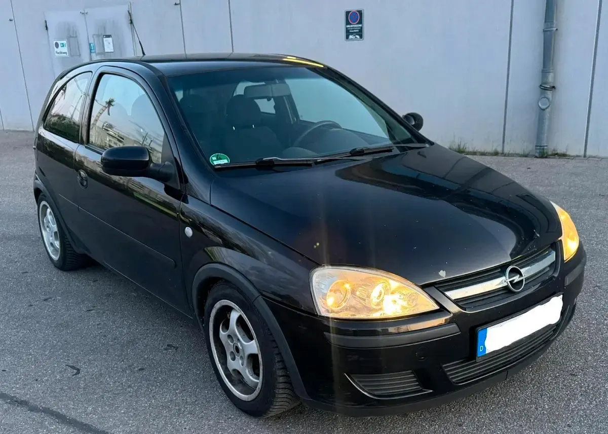 Brugt Opel Corsa 60 HK (44 kW) 2004 Sort Hatchback