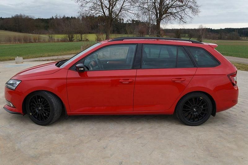 Gebraucht Skoda Fabia Style 110 PS (80 kW) 2019 Rot Kombi