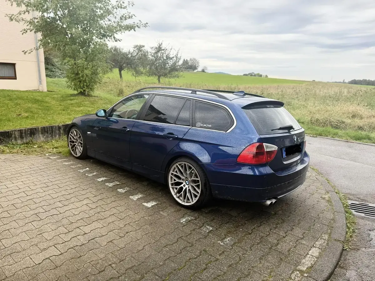 Brugt BMW 325 2006 Blå Stationcar