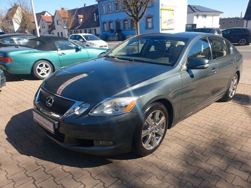 Jade green metallic Gebraucht 2008 Lexus GS300 Limousine | 5.990 € - Bild 1/2