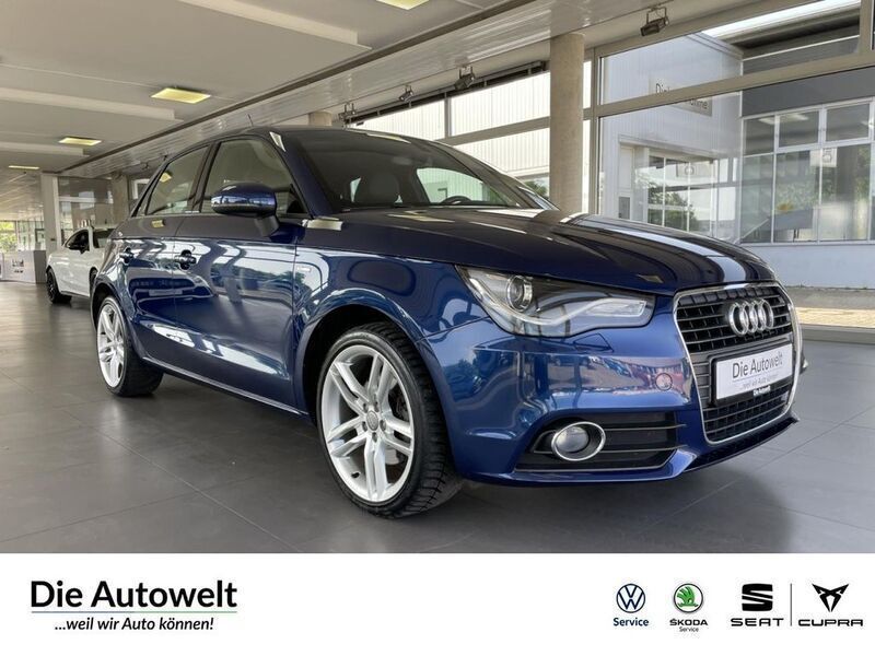 Scubablau Gebraucht 2013 Audi A1 Sportback S-Line Kleinwagen | 12.980 € (Etwas zu teuer) - Bild 1/4