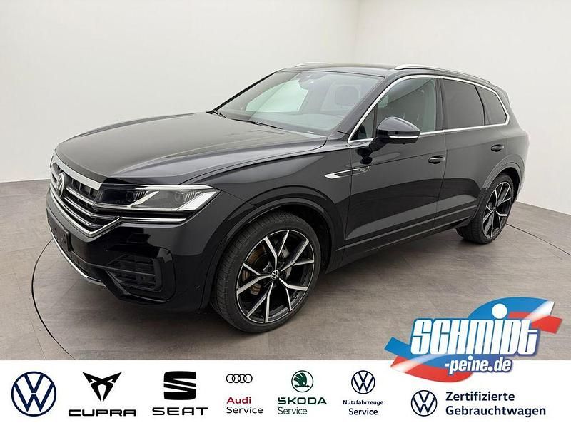 Schwarz Gebraucht 2022 VW Touareg R-line SUV | 51.400 € (Fairer Preis) - Bild 1/4