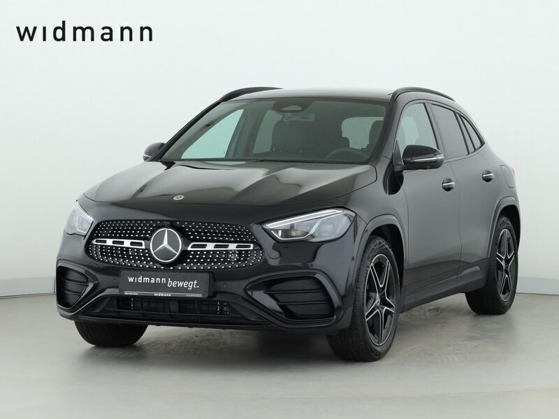 Unilack nachtschwarz Gebraucht 2025 Mercedes GLA180 Night SUV | 45.900 € - Bild 1/4