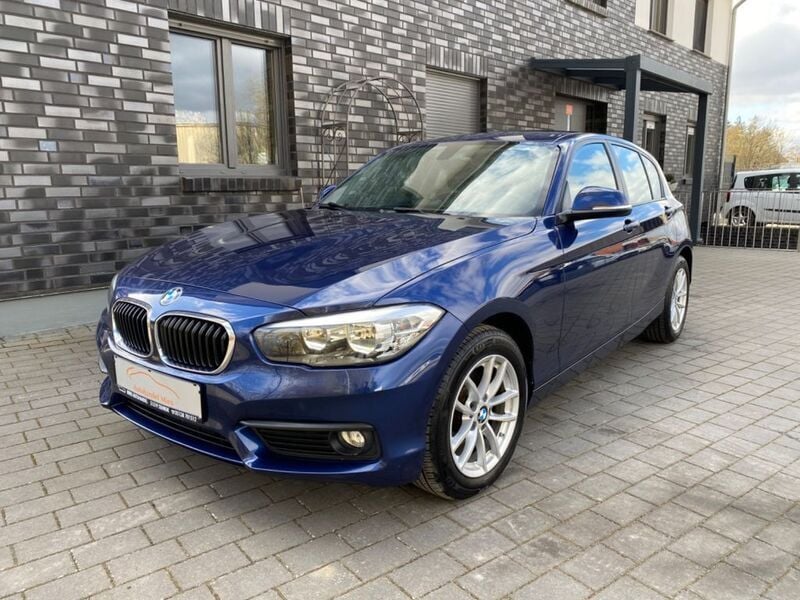 Blau Gebraucht 2017 BMW 116 Advantage Kleinwagen | 11.099 € (Guter Preis) - Bild 1/4