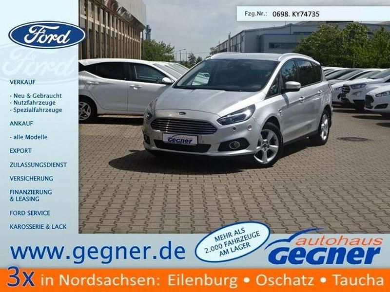 Silber Gebraucht 2020 Ford S-MAX Business Edition Van / Kleinbus | 13.940 € - Bild 1/4