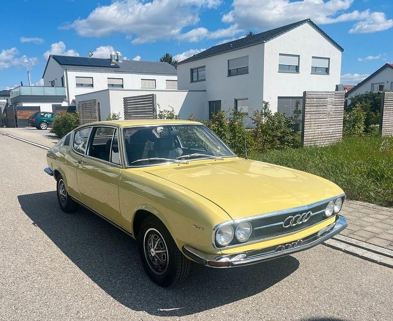 Gelb Gebraucht 1971 Audi 100 Coupé | 31.900 € - Bild 1/4