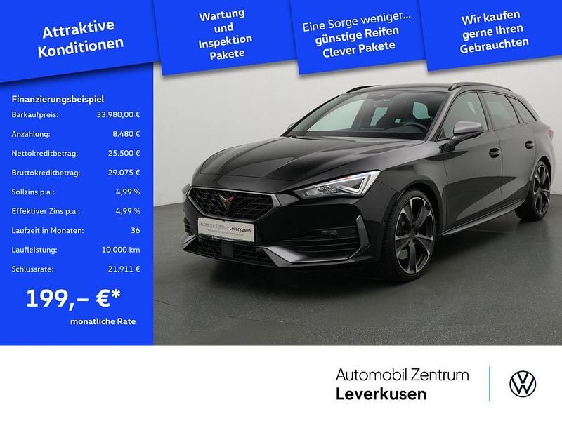 Schwarz Gebraucht 2022 Cupra Leon VZ Kombi | 33.980 € (Fairer Preis) - Bild 1/4