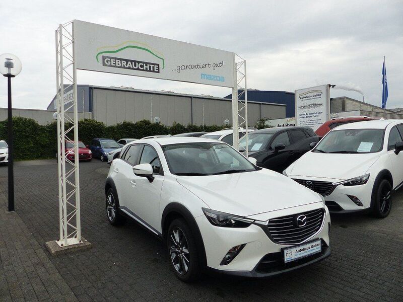 Weiß Gebraucht 2018 Mazda CX-3 Kizoku SUV | 17.975 € (Fairer Preis) - Bild 1/4