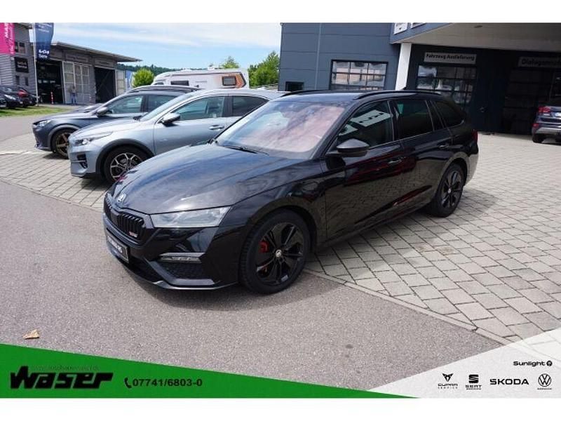 Schwarz Gebraucht 2021 Skoda Octavia RS Kombi | 25.950 € (Fairer Preis) - Bild 1/4