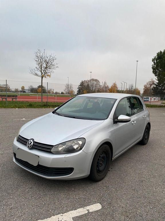 Grau Gebraucht 2009 VW Golf VI Comfortline Kleinwagen | 6.500 € - Bild 1/4