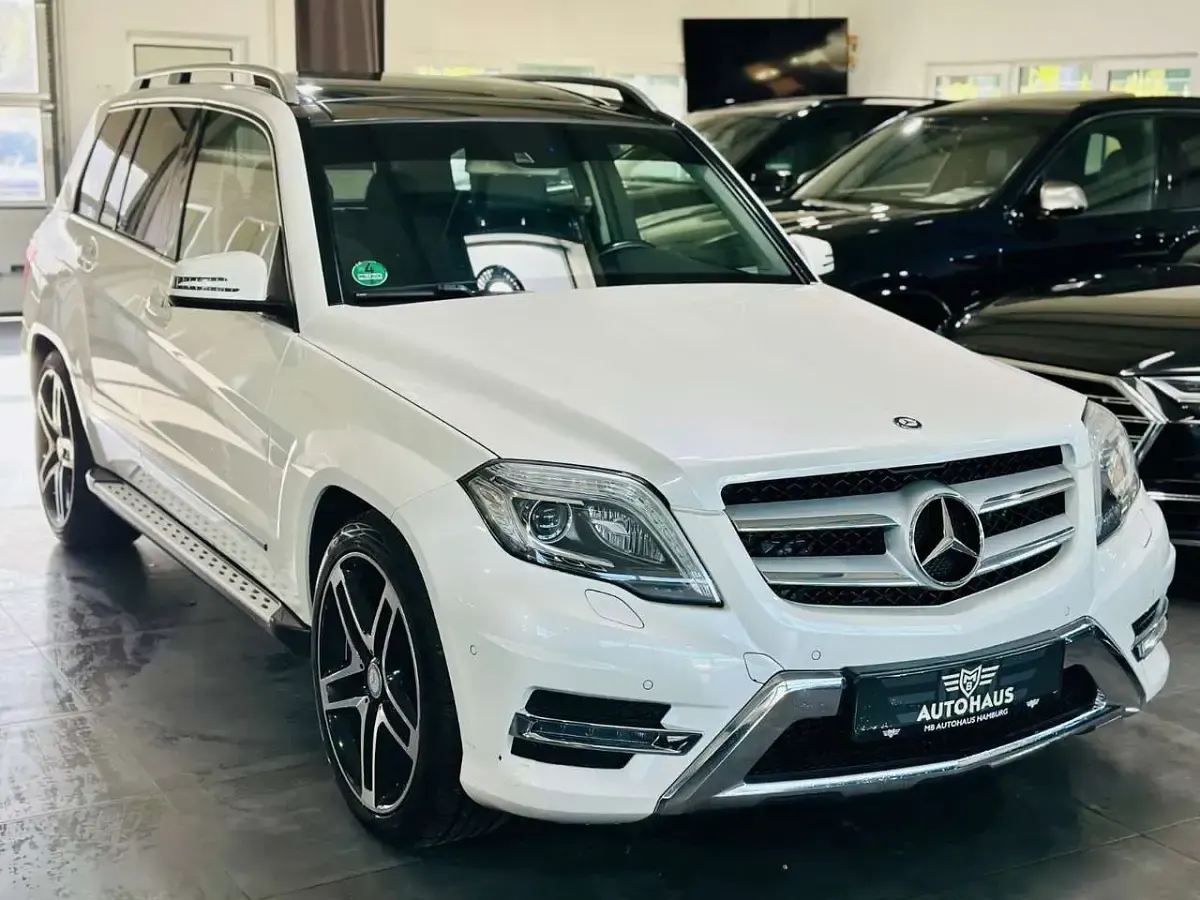 Gebraucht Mercedes GLK350 AMG 265 PS (194 kW) 2015 Weiß SUV