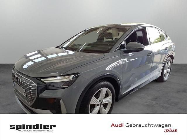 Kieselgrau Gebraucht 2022 Audi Q4 Sportback e-tron Comfort SUV | 28.980 € (Etwas zu teuer) - Bild 1/4