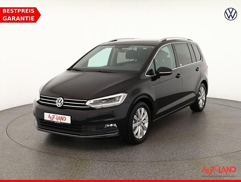 Schwarz Gebraucht 2018 VW Touran Highline Van / Kleinbus | 20.990 € (Fairer Preis) - Bild 1/4