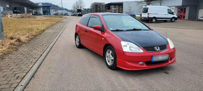 Gebraucht Honda Civic 90 PS (66 kW) 2003 Rot Kleinwagen