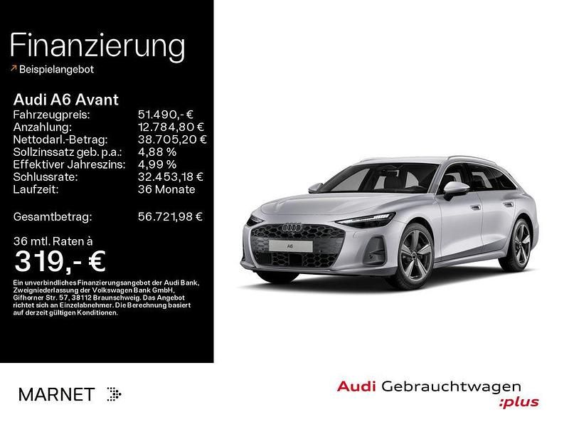Gebraucht Audi A6 Ambiente 204 PS (150 kW) 2025 Florettsilber metallic Kombi