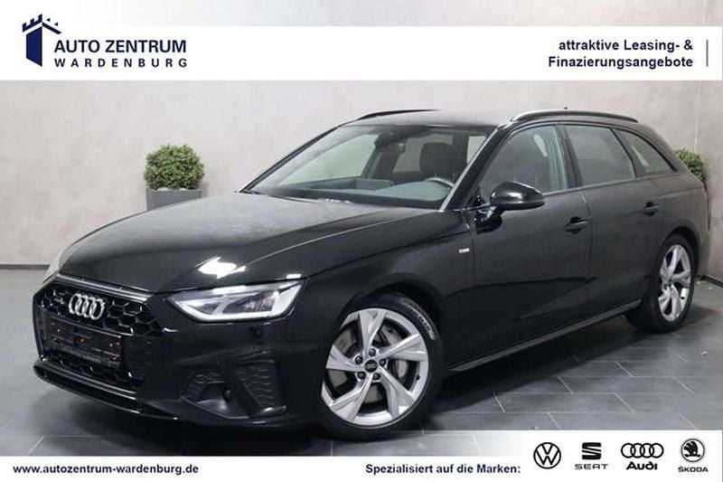 Schwarz Gebraucht 2022 Audi A4 S-Line Kombi | 32.450 € (Guter Preis) - Bild 1/4