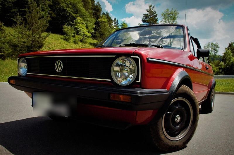Gebraucht VW Golf Cabriolet 69 PS (50 kW) 1981 Rot Cabrio