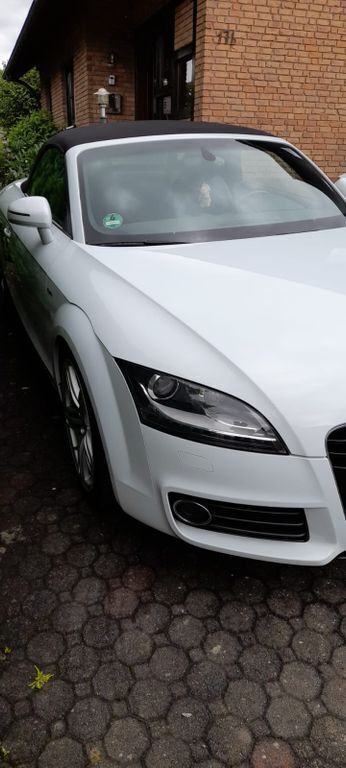 Weiß Gebraucht 2013 Audi TT Roadster S-Line Cabrio | 14.950 € (Etwas zu teuer) - Bild 1/4