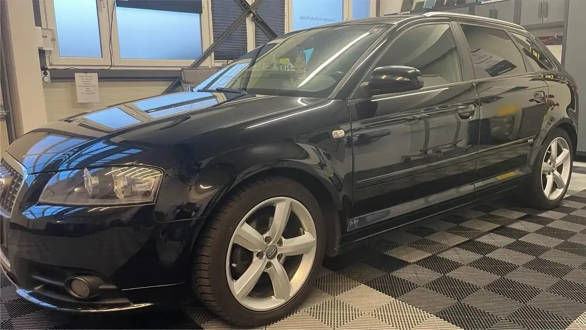 Gebraucht Audi A3 S-Line 150 PS (110 kW) 2008 Schwarz Kleinwagen