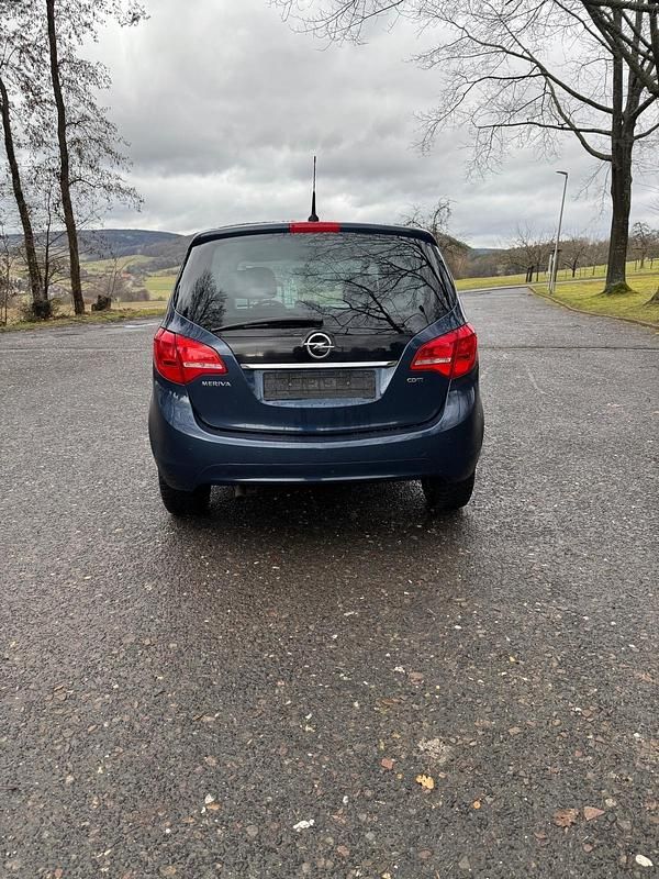 Gebraucht Opel Meriva 101 PS (74 kW) 2011 Blau Van / Kleinbus