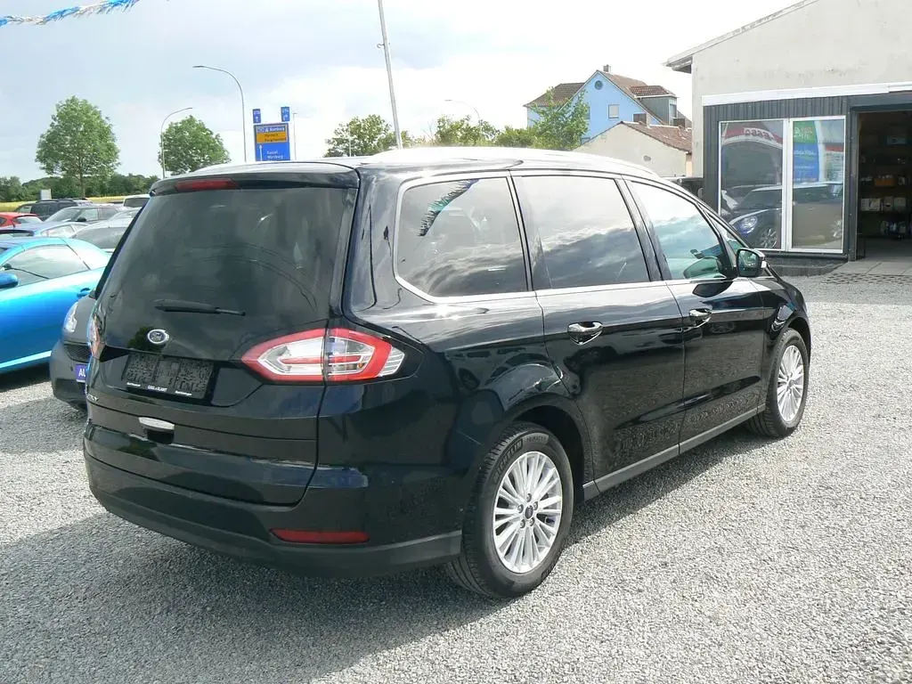 Gebraucht Ford Galaxy Titanium 150 PS (110 kW) 2018 Schwarz Van / Kleinbus