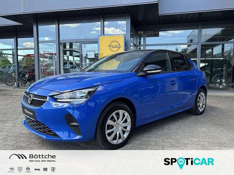Perl blau/voltaik blau Gebraucht 2023 Opel Corsa-e Edition Kleinwagen | 16.850 € (Guter Preis) - Bild 1/4