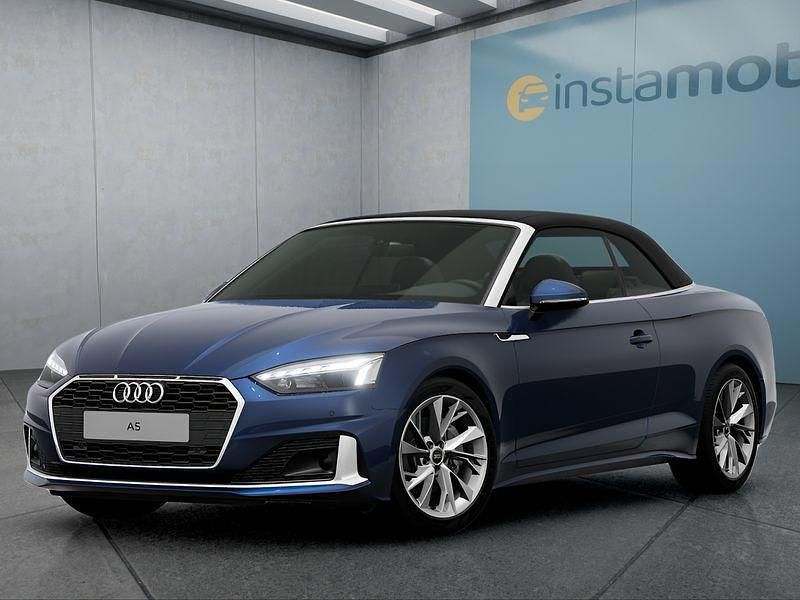Blau Gebraucht 2024 Audi A5 Cabriolet Cabrio | 43.699 € (Fairer Preis) - Bild 1/4