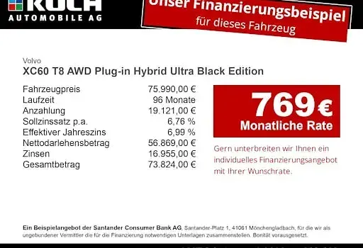 Gebraucht Volvo XC60 Ultra 455 PS (334 kW) 2026 Grau SUV