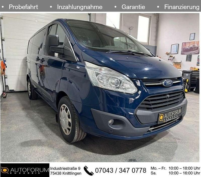 Gebraucht Ford Transit Custom 131 PS (96 kW) 2018 Blazer blue Van / Kleinbus