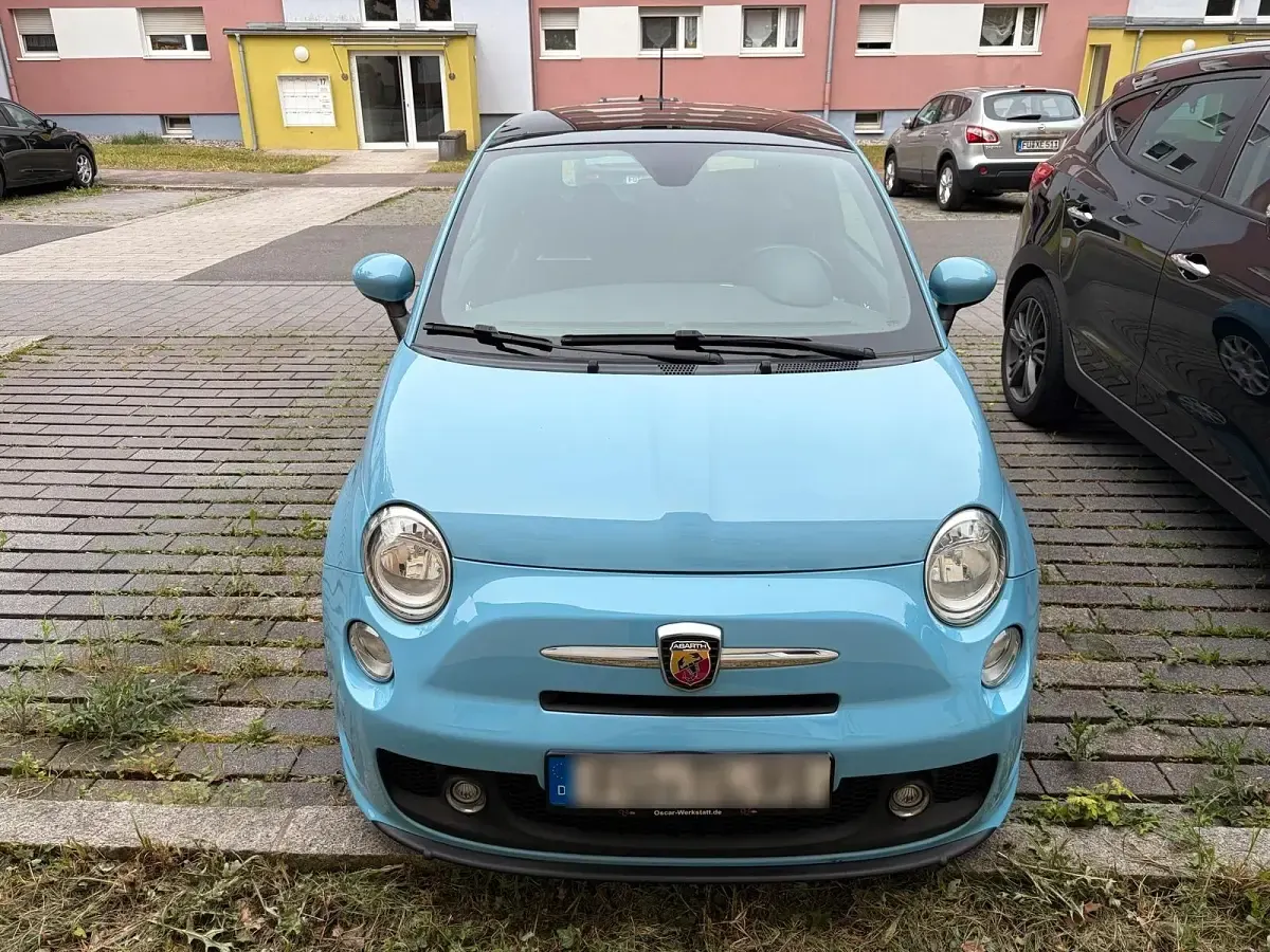 Gebraucht Abarth 500 135 PS (99 kW) 2013 Blau Kleinwagen