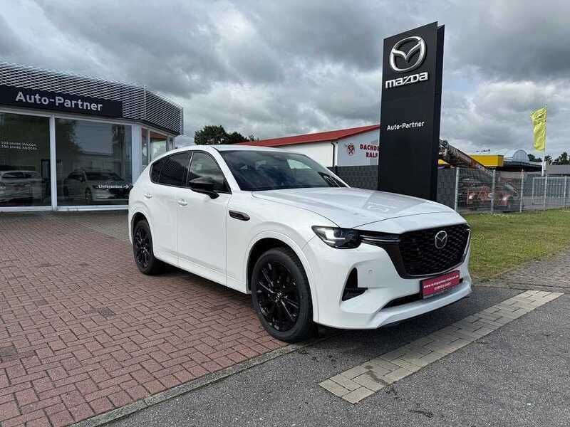 Rhodium white Neu 2025 Mazda CX-60 Homura-Line SUV | 56.840 € (Fairer Preis) - Bild 1/4