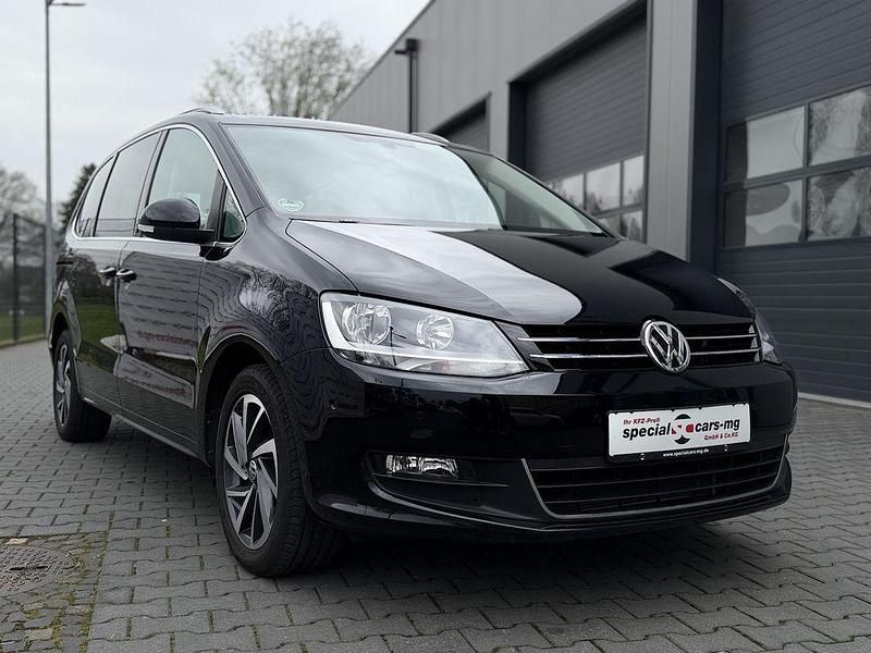 Gebraucht VW Sharan Sound 184 PS (135 kW) 2017 Schwarz Van / Kleinbus