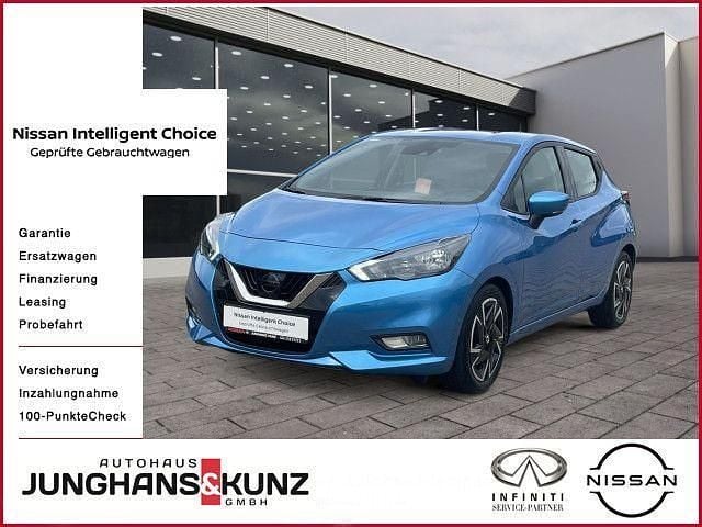Blau Gebraucht 2022 Nissan Micra N-Way Kleinwagen | 14.450 € (Fairer Preis) - Bild 1/4