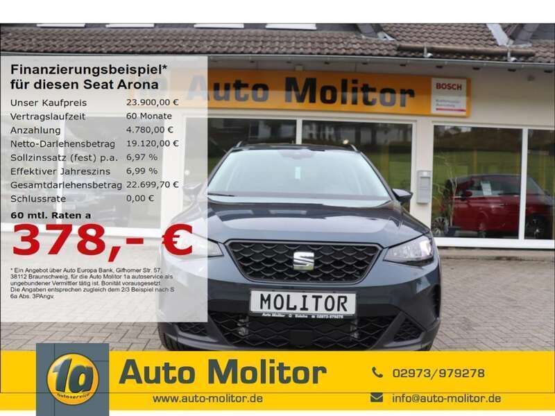 Grau Neu 2024 Seat Arona Style SUV | 23.900 € (Guter Preis) - Bild 1/4