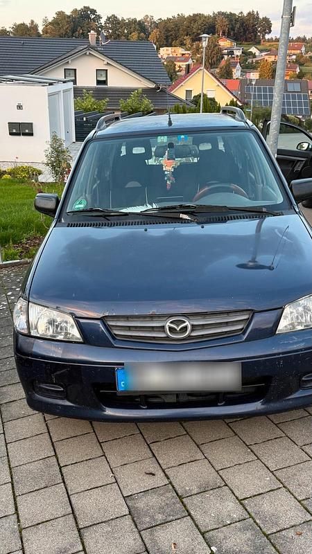 Blau Gebraucht 2001 Mazda Demio Kleinwagen | 1.300 € - Bild 1/4